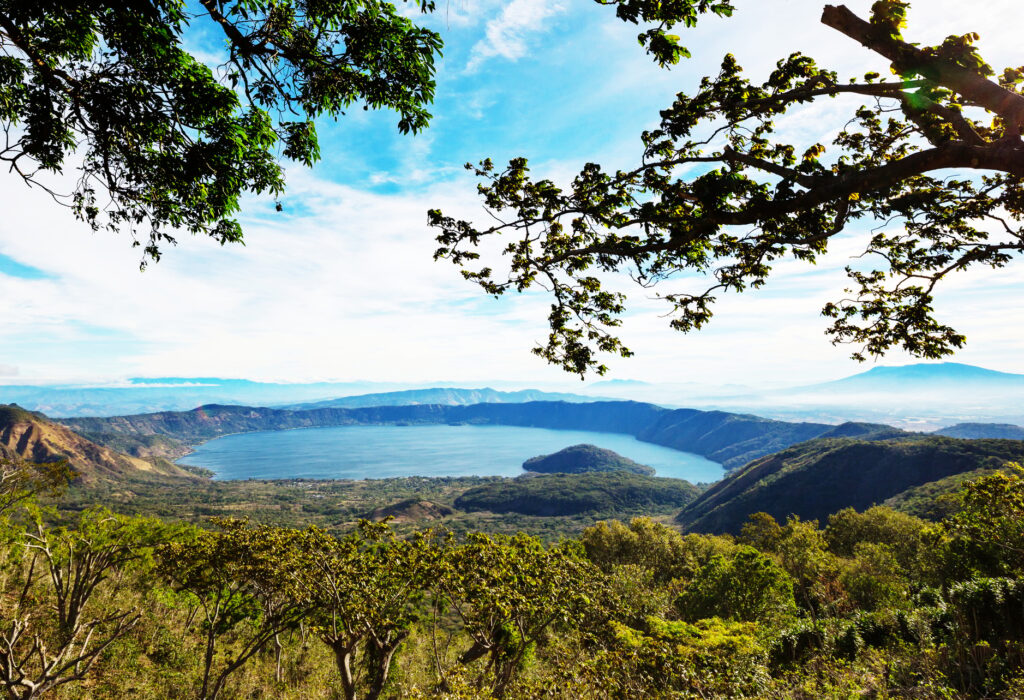 Lake in El Salvador